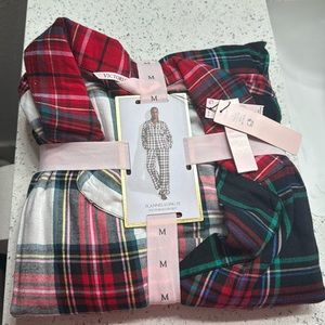 Victoria’s Secret Flannel Long PJ Set